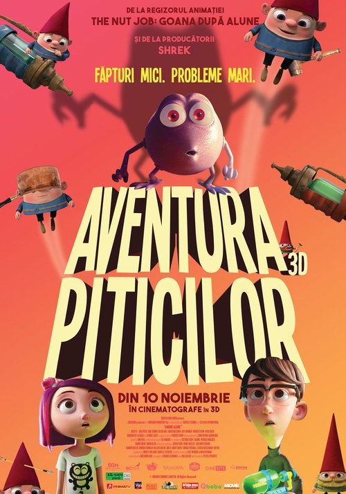 Poster pentru Aventura piticilor