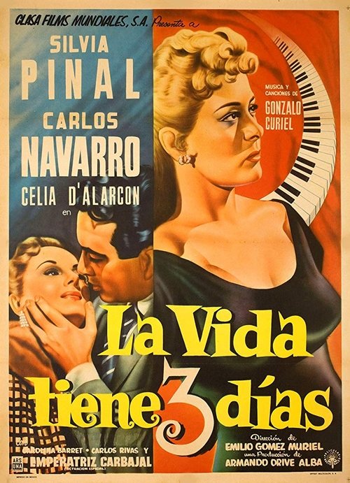 La vida tiene tres días movie poster player