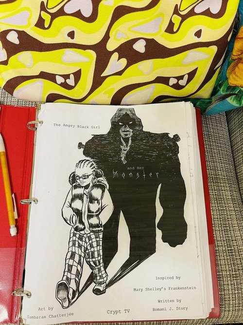 The Angry Black Girl and Her Monster poster