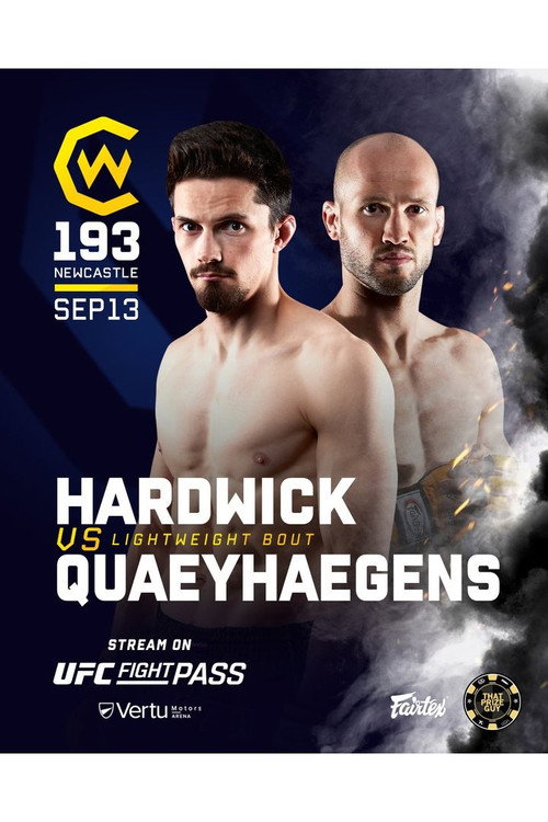 Cage Warriors 193: Hardwick vs. Quaeyhaegens