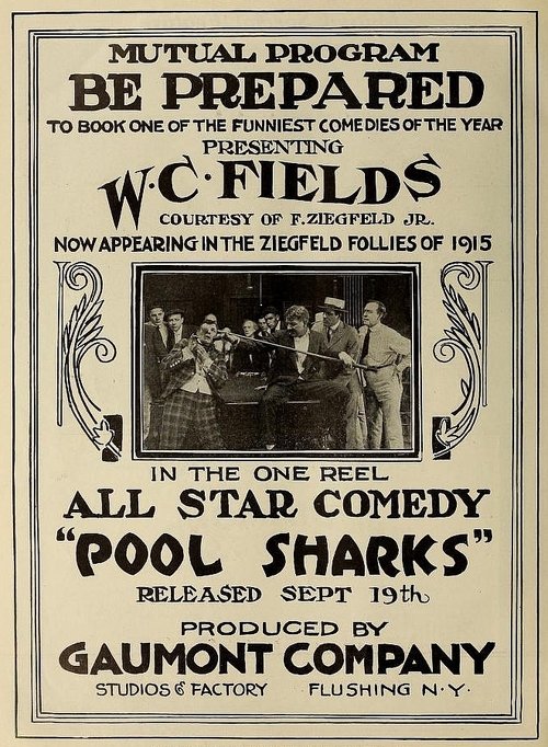 Pool Sharks movie poster player
