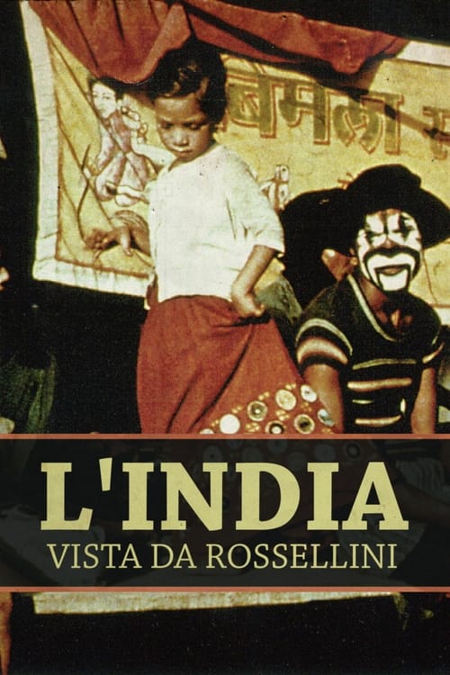 Poster L'India vista da Rossellini