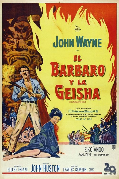 The Barbarian and the Geisha poster