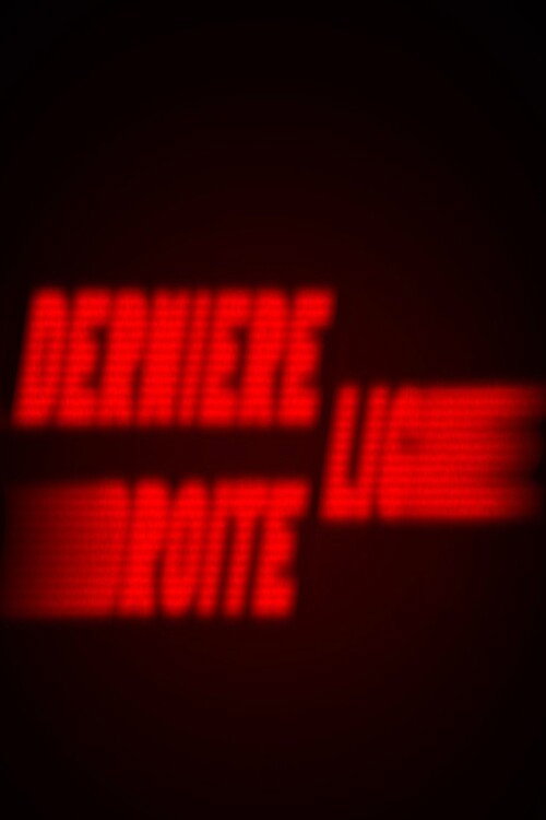 DERNIÈRE LIGNE DROITE