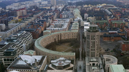 En annan stad Backdrop Blur