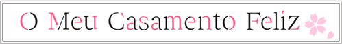 Meu Casamento Feliz - Logo 2