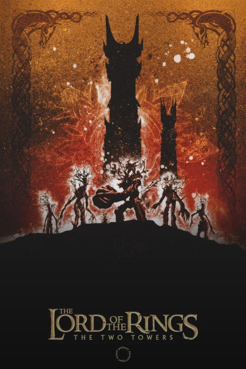 Póster oficial de The Lord of the Rings: The Two Towers (2002) - Adventure