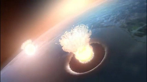 NHK Space Millenium Backdrop Blur