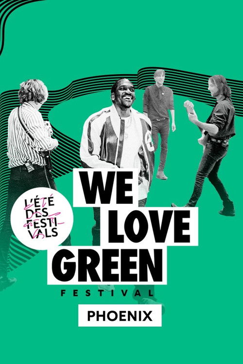 Phoenix en concert à We Love Green 2023 poster