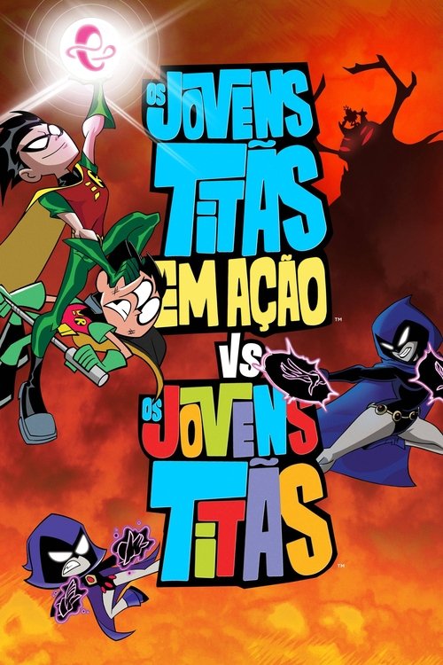 Pôster de Os Jovens Titãs em Ação Vs. Os Jovens Titãs