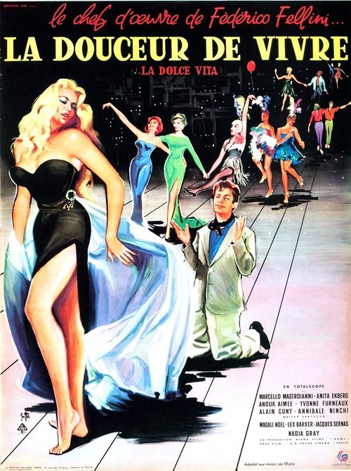 Poster image du film La dolce vita La dolce vita