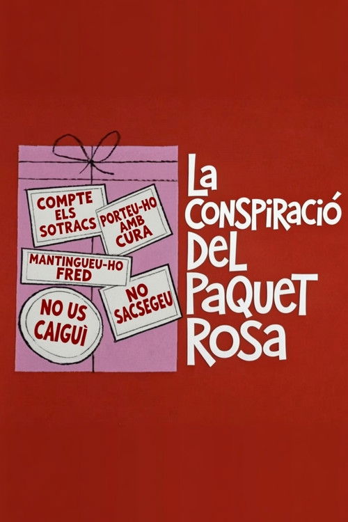 Cartell de La conspiració del paquet rosa