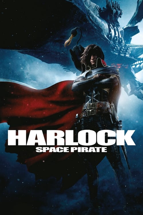 Grootschalige poster van Space Pirate Captain Harlock