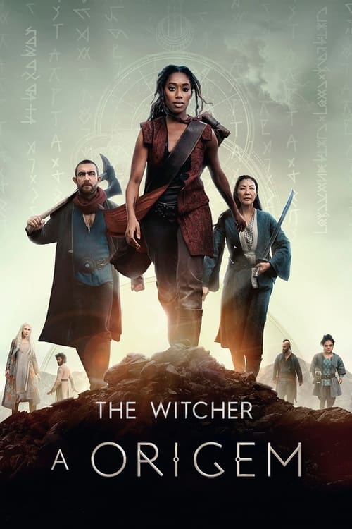 Poster da série The Witcher: A Origem