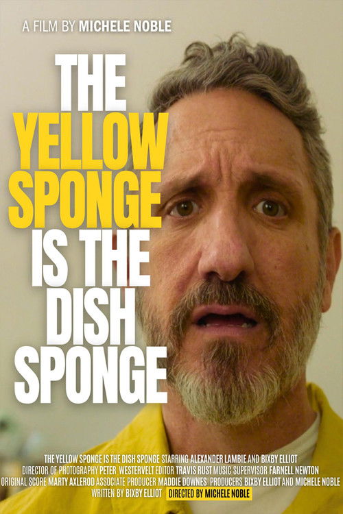 The Yellow Sponge is the Dish Sponge poster