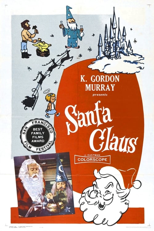 Poster Santa Claus 1959