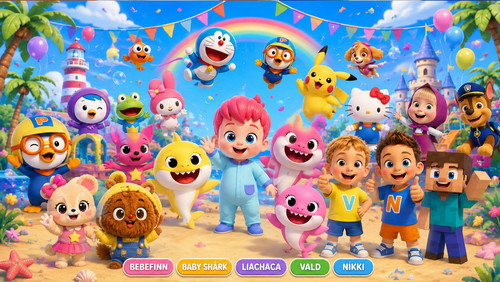 AF CARTOON Backdrop Blur