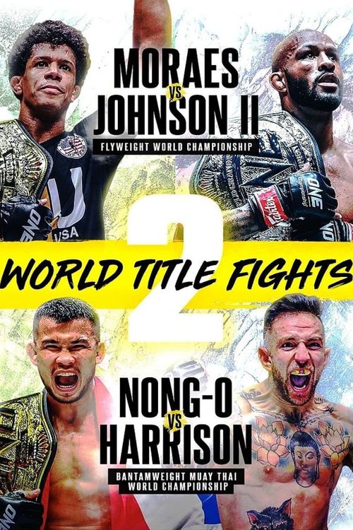 ONE on Prime Video 1: Moraes vs. Johnson II