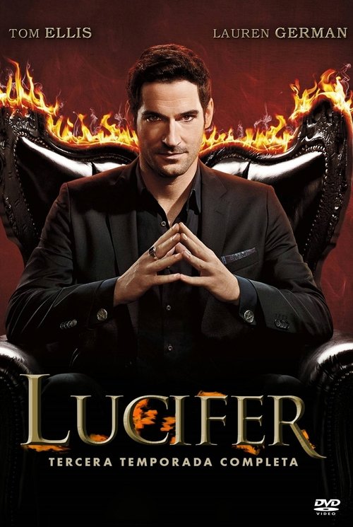 Poster de la Temporada 3 en la serie Lucifer