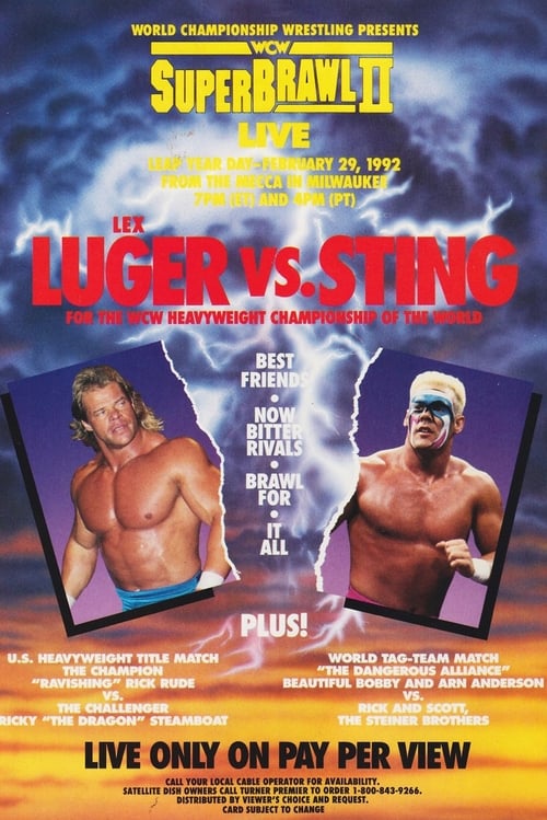 WCW SuperBrawl II (1992) poster