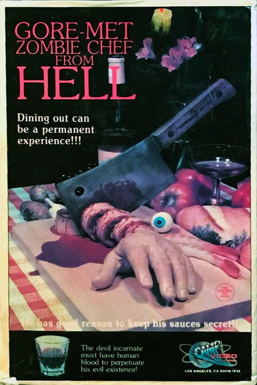 Gore-met, Zombie Chef from Hell official trailer poster