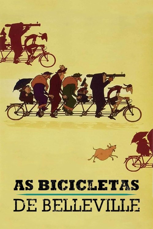 Pôster de As Bicicletas de Belleville