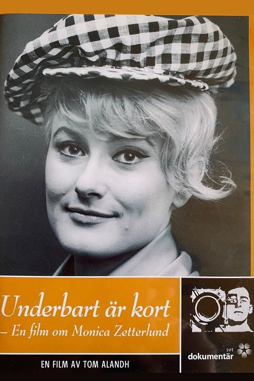 Monica Zetterlund - Underbart är kort (1989) poster