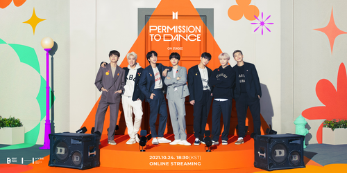BTS Permission to Dance On Stage