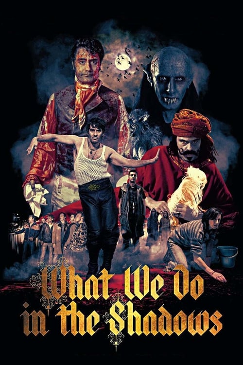 Grootschalige poster van What We Do in the Shadows