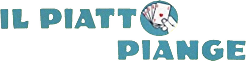 Il piatto piange