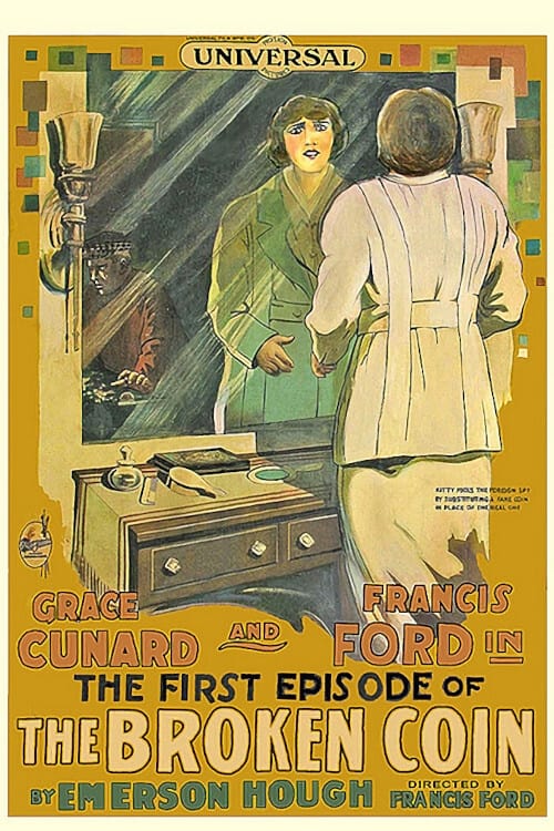 Poster The Broken Coin 1915