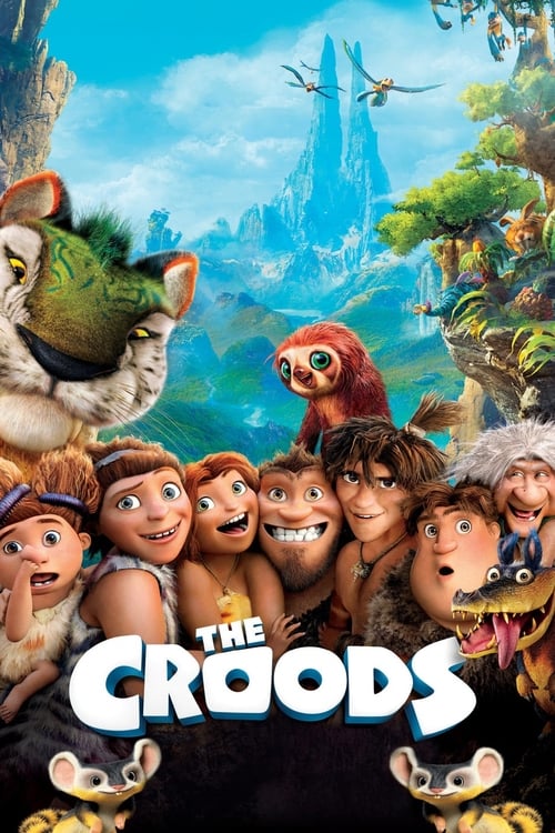 Grootschalige poster van The Croods