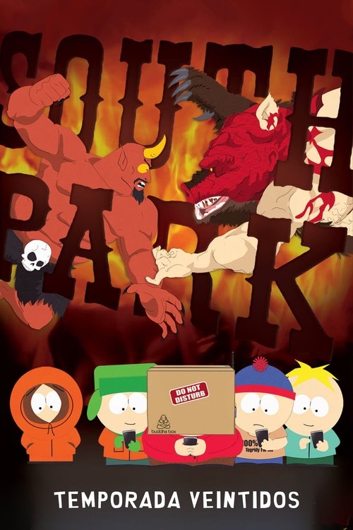 Ver temporada 22 de South Park Póster de la temporada 22 de la serie South Park