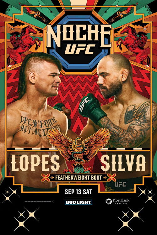 UFC Fight Night 259: Lopes vs. Silva poster