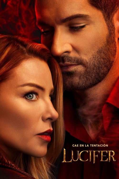 Poster de la Temporada 5 en la serie Lucifer