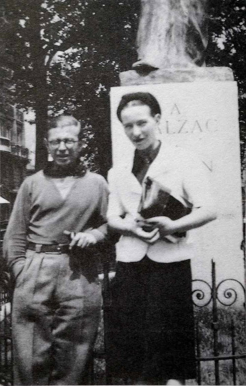 Jean-Paul Sartre et Simone de Beauvoir