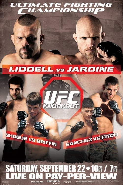 UFC 76: Knockout (2007) poster