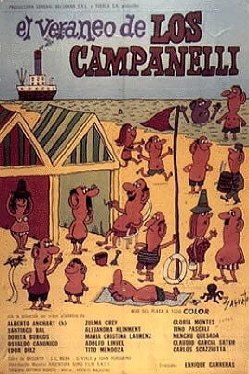 El veraneo de los Campanelli 1971