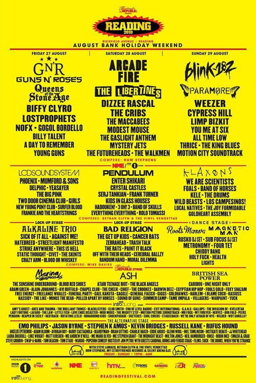 Reading + Leeds Festival 2010