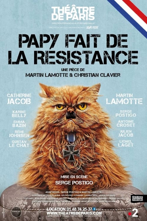 Poster Papy fait de la résistance 2021
