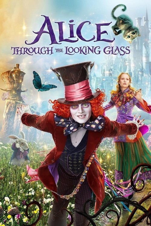 Grootschalige poster van Alice Through the Looking Glass