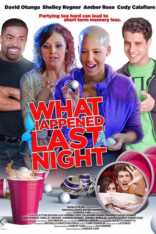 What Happened Last Night movie poster player