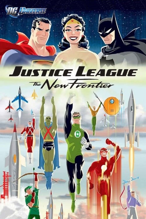 Grootschalige poster van Justice League: The New Frontier