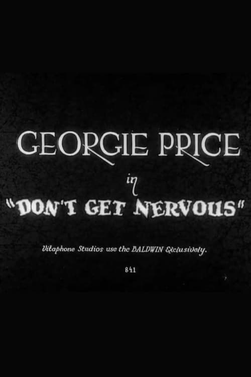 Poster Don't Get Nervous 1929