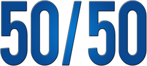 50/50