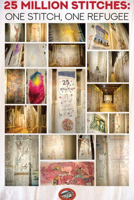 25 Million Stitches: One Stitch, One Refugee poster