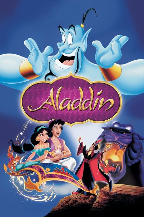 Grootschalige poster van Aladdin