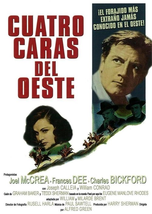 Cuatro caras del Oeste movie poster player