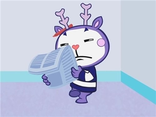 Escena del episodio 21 de la temporada 5 de la serie Happy Tree Friends