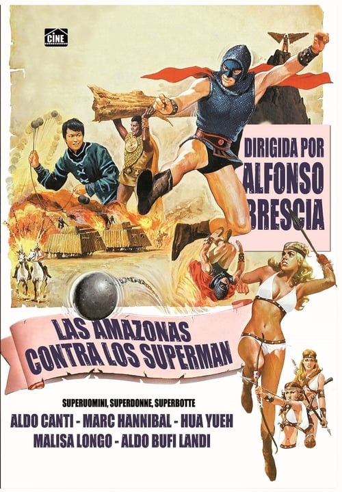 Las amazonas contra los superman 1974